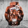 Denver Broncos Horror Night Halloween Pullover And Zippered Hoodies Custom 3d Graphic Printed 3d Hoodie For Men For Women - 83bf3a21d0ca