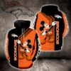 Denver Broncos Mickey Mouse All Over Print 3D Hoodie For Men And Women - 22cf8cb8e214
