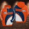 Denver Broncos Nfl Football Orange Blue 3d Hoodie For Men For Women Denver Broncos All Over Printed Hoodie. Denver Broncos 3d Shirt - ef8c37ff7381