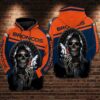 Denver Broncos Nfl Football Skull 3d Hoodie For Men For Women Denver Broncos All Over Printed Hoodie. Denver Broncos 3d Shirt - c6118fe0b04c