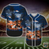 Denver Broncos Nfl Palm Tree Baseball Jersey