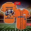 Denver Broncos Nfl Personalized Baseball Jersey