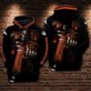 Denver Broncos Nfl Skull Guns 3d Hoodie For Men For Women All Over Printed Hoodie - f9be7abcfd66