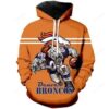 Denver Broncos Pullover And Zippered Hoodies Custom 3d Graphic Printed 3d Hoodie For Men For Women - 597d52961326