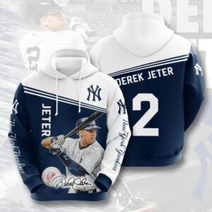 Derek Jeter 2 New York Yankees 3D Hoodie Sweatshirt For Fans Men Women All Over Printed Hoodie - 78bd3827289a