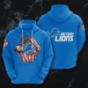 Detroit Lions 3D Hoodie - 277d3417d2d0