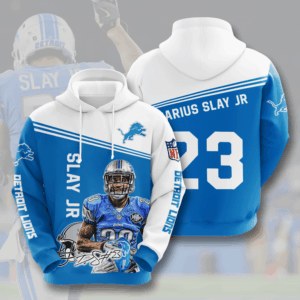Detroit Lions 3D Hoodie - 364f189ee5fa