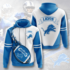 Detroit Lions 3D Hoodie - 8c9092b030b8