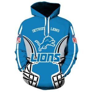 Detroit Lions 3D Hoodie Sweatshirt For Fans Men Women All Over Printed Hoodie - a13c47115a85