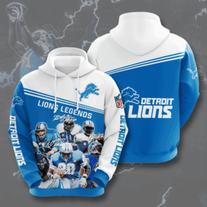 Detroit Lions 3D Hoodie - a7b6eb682108