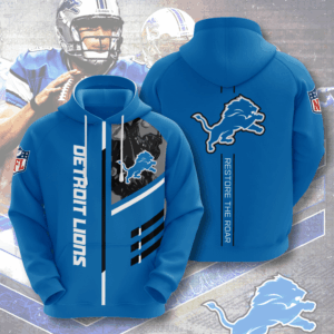 Detroit Lions 3D Hoodie - ab7a68b4979f
