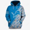 Detroit Lions Ncaa Football Many Logo 3d Hoodie For Men For Women Detroit Lions All Over Printed Hoodie. Detroit Lions 3d Shirt - d14bbe17c05a