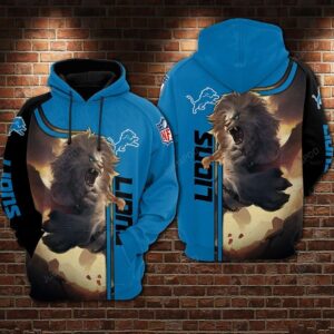 Detroit Lions Nfl Football Lions 3d Hoodie For Men For Women Detroit Lions All Over Printed Hoodie. Detroit Lions 3d Shirt - bf7997e97bad