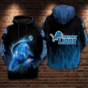Detroit Lions Nfl Football Lions Smoke 3D Hoodie For Men For Women Detroit Lions All Over Printed Hoodie. Detroit Lions 3D Full Printing Shirt - d6922139194a