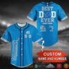 Detroit Lions Nfl Personalized Light Blue Baseball Jersey Shirt