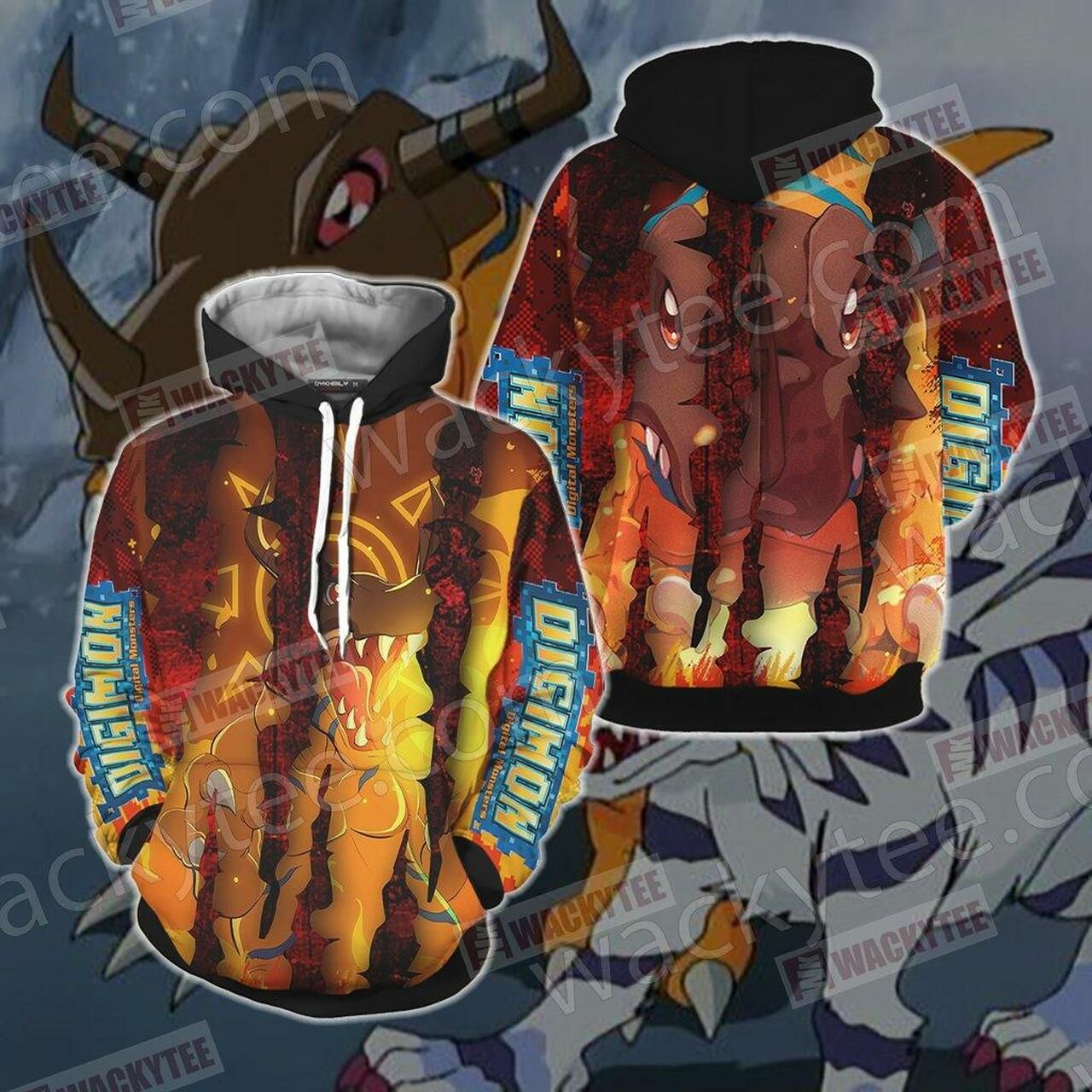 Digimon - Greymon New Unisex 3D Hoodie All Over Print Hoodie3500 - 8eac06b99520 Digimon - Greymon New Unisex 3D Hoodie All Over Print Hoodie3500 - 8eac06b99520