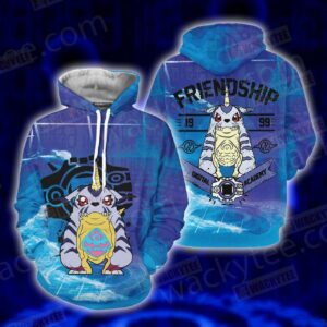 Digimon The Crest Of Friendship Unisex 3D Hoodie All Over Print Hoodie342 - baa3ee5651c5