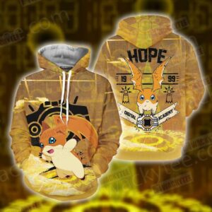 Digimon The Crest Of Hope Unisex 3D Hoodie All Over Print Hoodie341 - 98a846c2a791