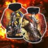 Digimon Wargreymon Unisex 3D Hoodie All Over Print Hoodie321 - 52cfe4d6823c