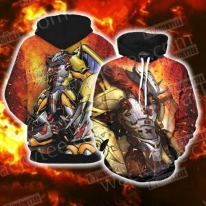 Digimon Wargreymon Unisex 3D Hoodie All Over Print Hoodie321 - 52cfe4d6823c
