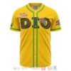 Dio Jojos Bizarre Adventure Baseball Jersey