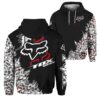 Dirt Bike Fox Racing 3D Printed Hoodie/Zipper Hoodie - af7a069e5bf7