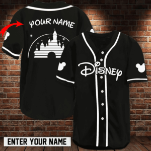 Disney Baseball Jersey Custom Name