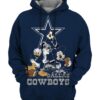 Disney Cartoon Character Dallas Cowboys Fashion 3D Hoodie For Men For Women All Over Printed Hoodie - fdb7230259dd