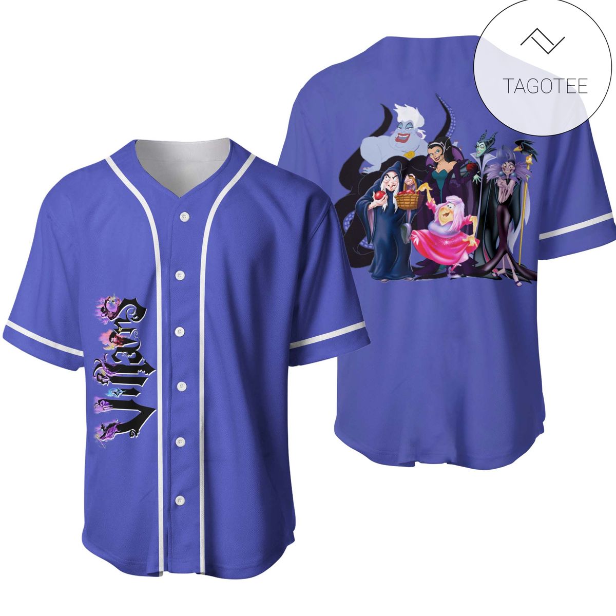 Disney Villains Disney Gift Baseball Jersey Disney Villains Disney Gift Baseball Jersey