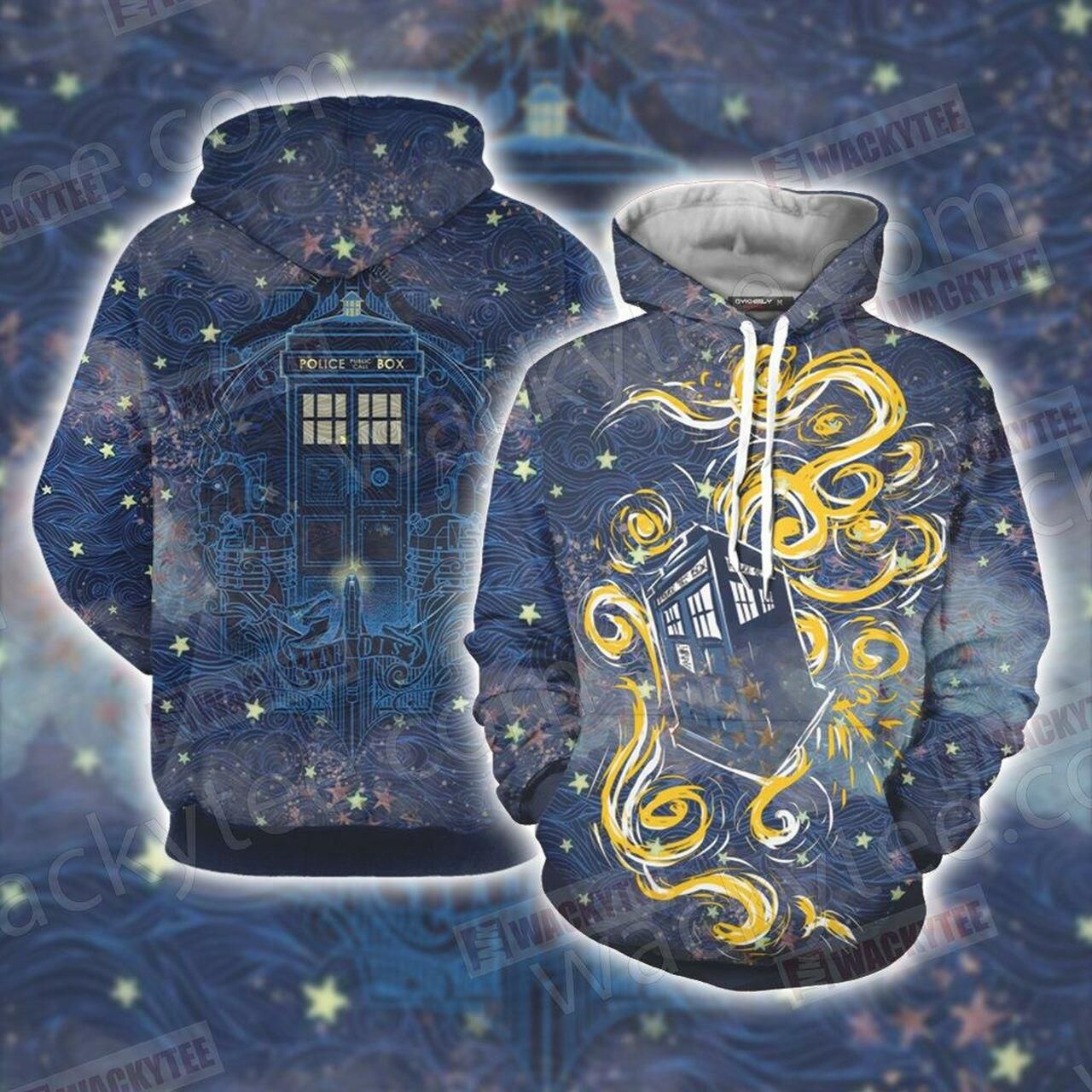 Doctor Who - Tardis Unisex 3D Hoodie All Over Print Hoodie3773 - f3ae905d5ba7 Doctor Who - Tardis Unisex 3D Hoodie All Over Print Hoodie3773 - f3ae905d5ba7