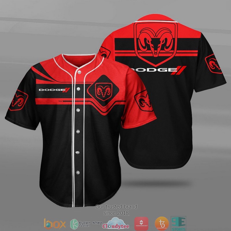 Dodge Car Motor Baseball Jersey Dodge Car Motor Baseball Jersey