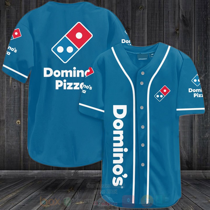 Domino’S Pizza Baseball Jersey Shirt Domino’S Pizza Baseball Jersey Shirt
