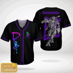 Donnie Donatello Custom Name Baseball Jersey Shirt