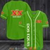 Dos Equis Green Baseball Jersey