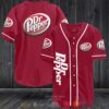 Dr Pepper Est 1885 Red Baseball Jersey