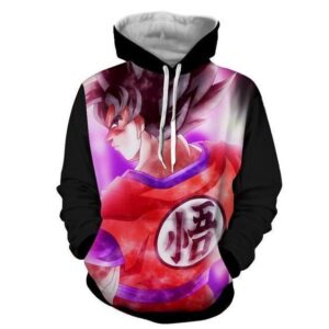 Dragon Ball Angry Son Goku Unique Style Pullover And Zippered Hoodies Custom 3D Graphic Printed 3D Hoodie All Over Print Hoodie For Men For Women - e4e8badc2226