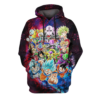 Dragon Ball Galaxy 3D Printed Hoodie/Zipper Hoodie - e8020d384bd9