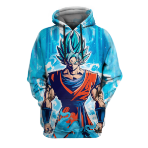 Dragon Ball Goku Ssj Blue 3D Printed Hoodie/Zipper Hoodie - 994a5f4ebe7a