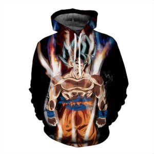 Dragon Ball Z 3D Hoodie For Men Women All Over 3D Printed Hoodie Goku Ultra Instinct Pullover 3D Hoodie For Men Women All Over 3D Printed Hoodie CSOS030 - 6eb4881224ee
