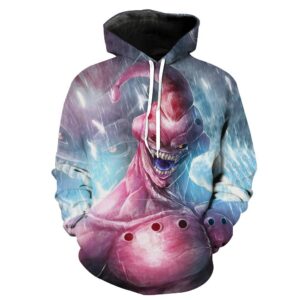 Dragon Ball Z Buu Creepy Super 3D Printed Hoodie/Zipper Hoodie - 8b298d53d010