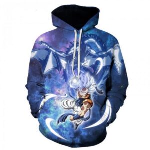 Dragon Ball Z Cartoon Dragon Ball Super Girl Cool Polluver 3D Printed Hoodie/Zipper Hoodie - bbbde0bbac84