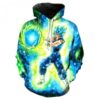 Dragon Ball Z Cosplay Vegeta Goku Anime Funny And 3D Printed Hoodie/Zipper Hoodie - 153aa7cfa67d