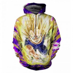 Dragon Ball Z Costume Cosplay Son Goku Vegeta 3D Printed Hoodie/Zipper Hoodie - 996637a9dfa6