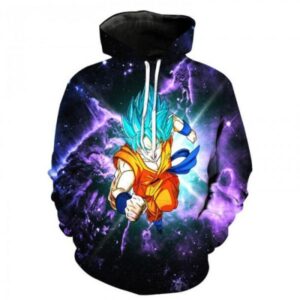 Dragon Ball Z Goku 3D Printed Hoodie/Zipper Hoodie - c055a4439a7e