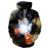 Dragon Ball Z Goku 3D Printed Hoodie/Zipper Hoodie - d7163faaff4c