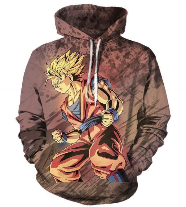 Dragon Ball Z Goku 3D Printed Hoodie/Zipper Hoodie - d78efe609245 Dragon Ball Z Goku 3D Printed Hoodie/Zipper Hoodie - d78efe609245