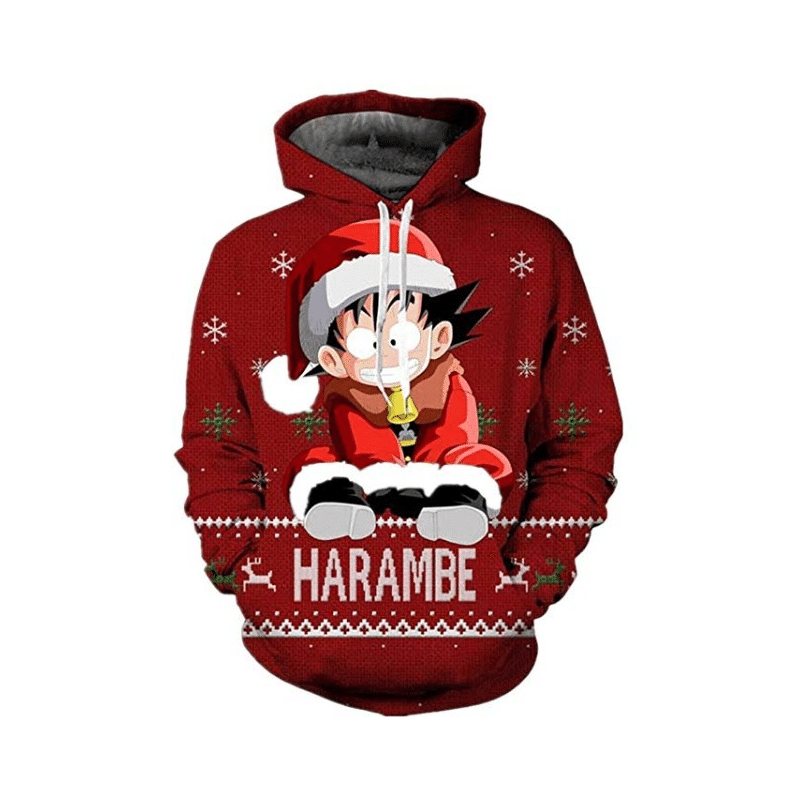 Dragon Ball Z Goku Christmas Pullover 3D Hoodie For Men Women All Over 3D Printed Hoodie CSOS173 - 6238363196ad Dragon Ball Z Goku Christmas Pullover 3D Hoodie For Men Women All Over 3D Printed Hoodie CSOS173 - 6238363196ad