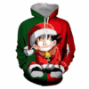 Dragon Ball Z Goku Christmas Pullover 3D Hoodie For Men Women All Over 3D Printed Hoodie CSOS176 - 2d85768ae2a3