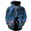 Dragon Ball Z Goku Harajuku Cartoon Girls Polluver 3D Printed Hoodie/Zipper Hoodie - e52bbe584023