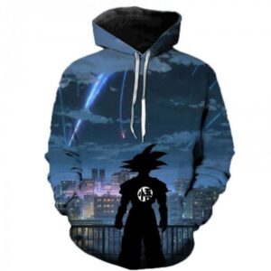 Dragon Ball Z Goku Harajuku Cartoon Girls Polluver 3D Printed Hoodie/Zipper Hoodie - e52bbe584023